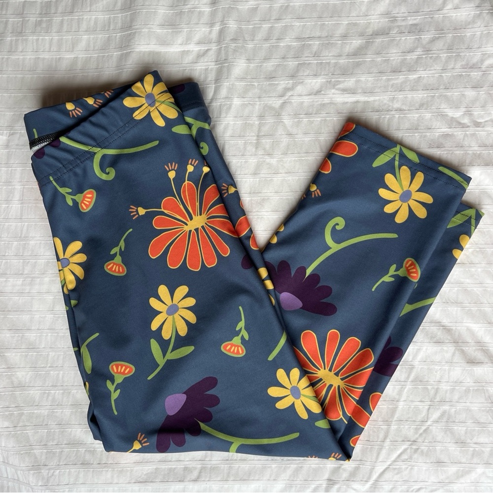 Tasha Lansbury Designs Floral Jam Print Leggings, L